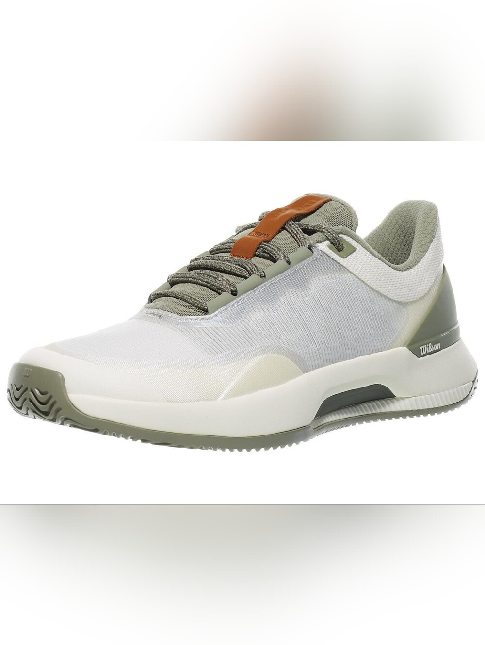 Wilson Intrigue Tour Tennis Shoes Womens Size 9 Tofu Vetiver Neutral GUC